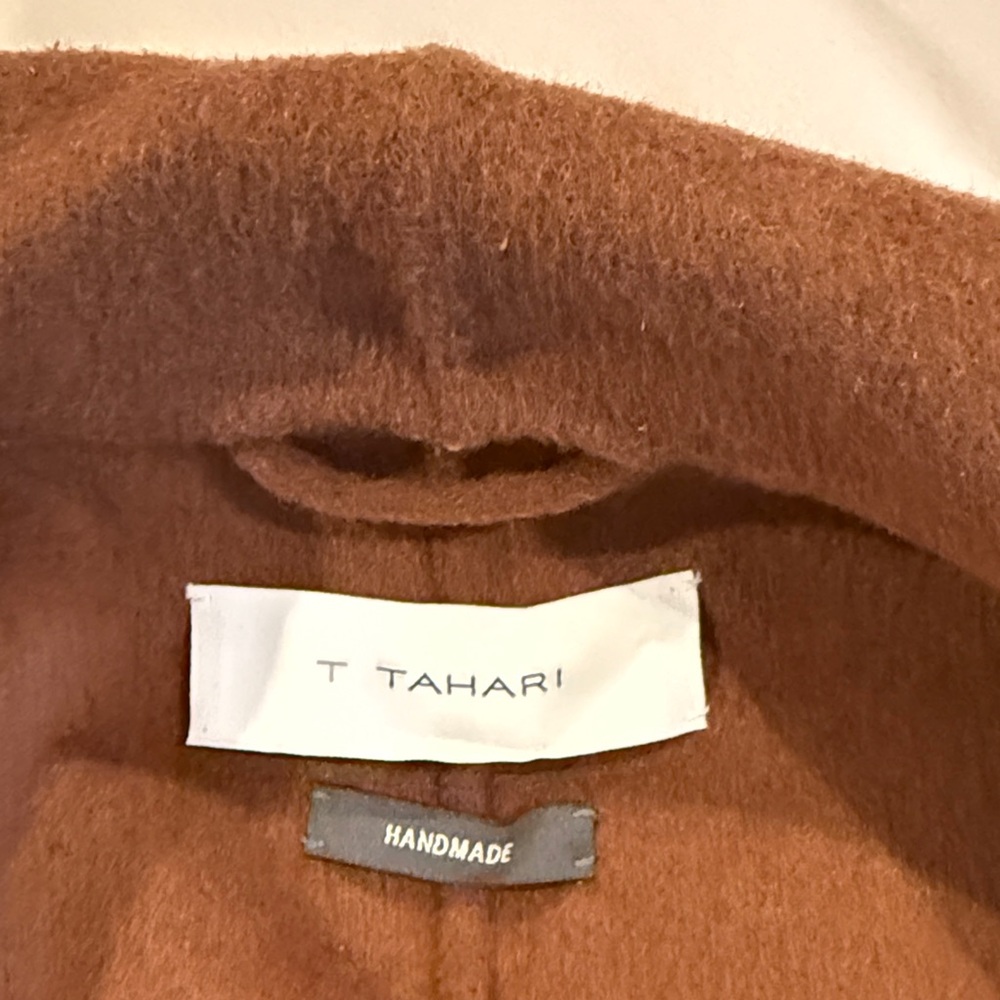Tahari Women's Brown Trench Coat - Picture 6 of 7